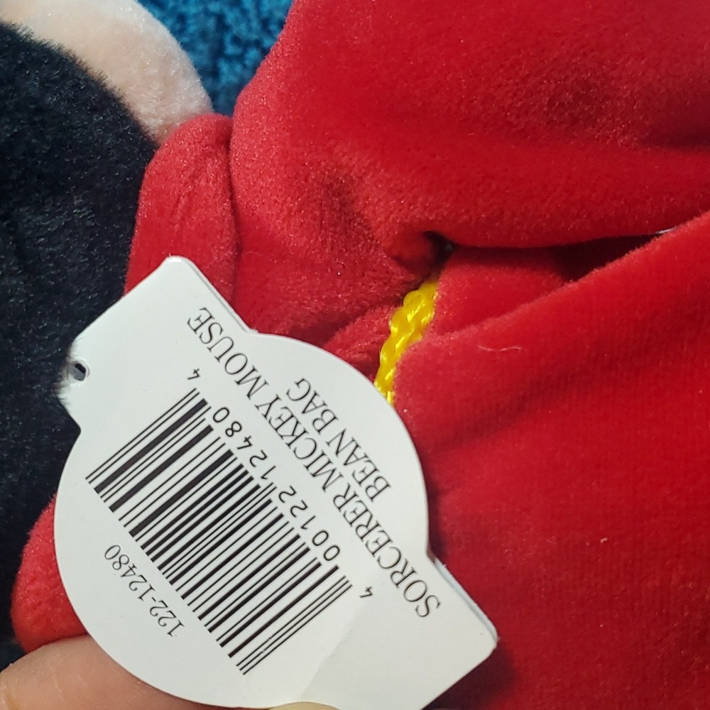Mickey Mouse Plush, Authentic Disneyland Resort Mickey Sorcerer Plush 12" - Picture 9 of 10